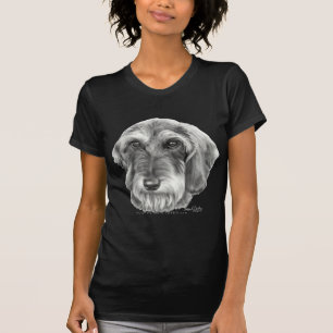 T-shirt Teckel à poils durs