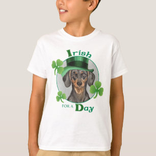 T-shirt Teckel du jour de St Patrick