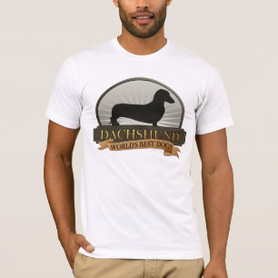 T-shirt Teckel [lisse]