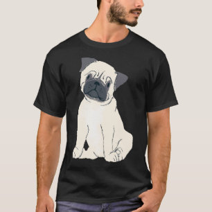 T-shirt Teckels Blancs - Teckels de Style Aquarelle 8