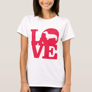T-shirt Teckels d'amour ! ! !