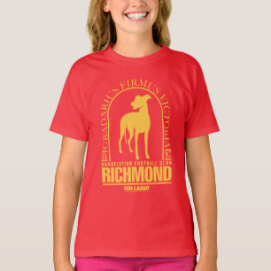 T-shirt Ted Lasso AFC Richmond Gold Arched Logo