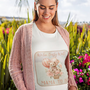 T-shirt Teddy Bear Baby shower d'attente maman