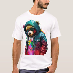 T-shirt Teddy Bear et le style rapper