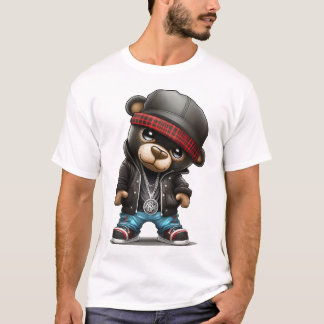 T-shirt Teddy Bear et le style rapper