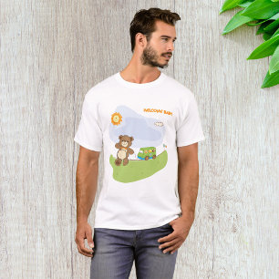 T-shirt Teddy Bear Welcome Baby Nursery Design