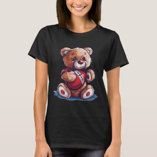T-shirt Teddy Cool Avec Tenue De Sport Pour Garçons Et Fil