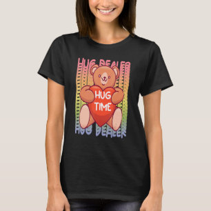T-shirt Teddy Hug Dealer Rainbow Cute Teddy Bear Hug Time
