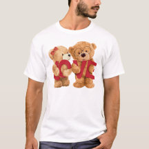 T-shirt Teddy Love