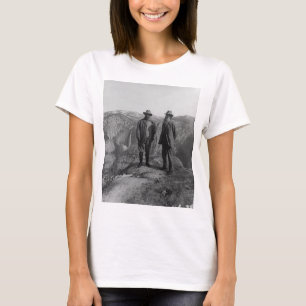 T-shirt Teddy Roosevelt et John Muir dans Yosemite