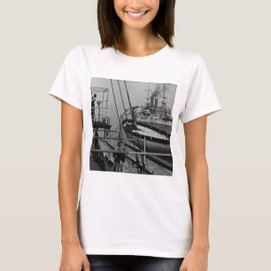 T-shirt Teddy Roosevelt sur la fleur printanière