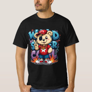 T-shirt Teddy Street Style – Tee-shirt Graffiti Super Cool