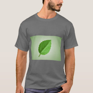 T-shirt Tee à l'esthétique de feuille élégante de la natur