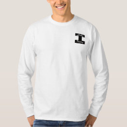 T-shirt Tee à manches longues pour hommes avec logo