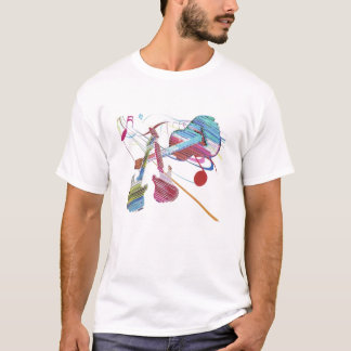 T-shirt tee art musique