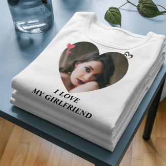 T-shirt Tee Cadeau Romantique - J'AIME MA CHEMINÉE PETITE