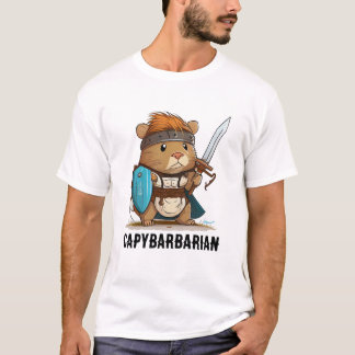 T-shirt Tee capybarbare