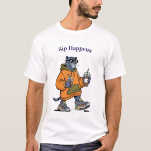 T-shirt Tee cool Panther Graphiste - Fantastique Tea Shirt
