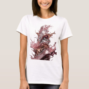 T-shirt Tee Cool Silver Déclaration ART ABSTRAIT