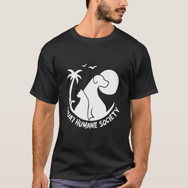 T-shirt Tee Dark Basic pour hommes avec logo KHS (Devant)