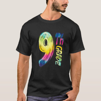 T-shirt Tee De 9E Année Hello Ninth Grade Squad Funny Back