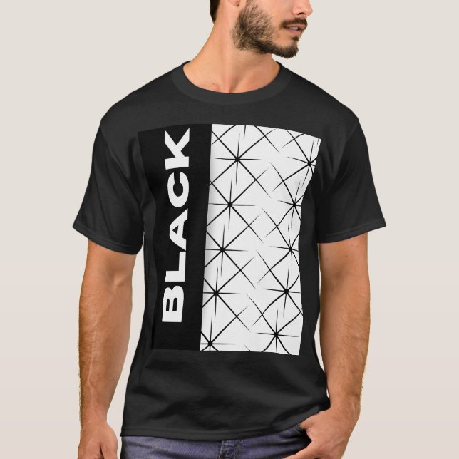 T-shirt Tee de conception de fusion Abstraite (Devant)