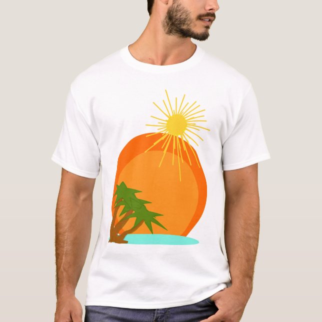 T-shirt Tee de destination - (Devant)