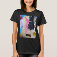 Tee de guitare tropicale