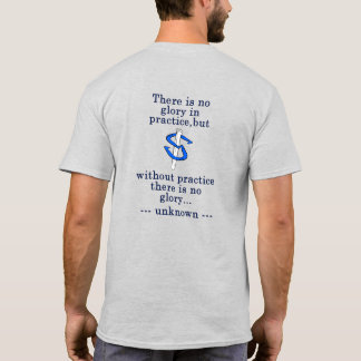 T-shirt Tee de lancer de fer à cheval de base pour pratiqu