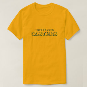 T-shirt Tee de logo de casters non préparés - une couleu
