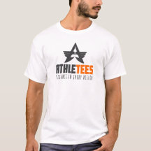 Tee de logo des athlètes avec une touche élégante