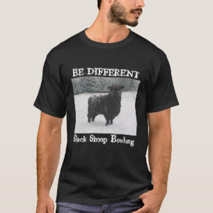 T-shirt Tee de mouton noir