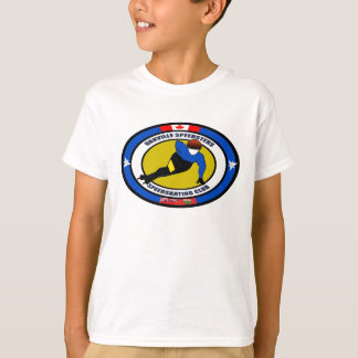T-shirt Tee de performance jeunesse / Patinage de vitesse 