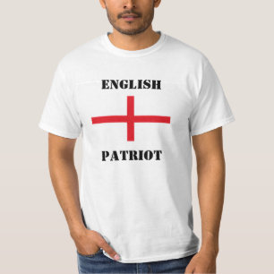 T-shirt Tee de protestation patriote anglais