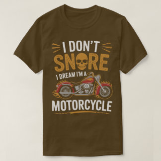 T-shirt Tee de vêtement de moto de motard de ronflement dr