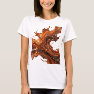 T-shirt Tee Fresh Silver CHOCOLATE SPLASH