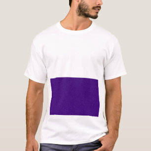 T-shirt Tee Graphique de Bruit Violet Bas-Centre - Personn