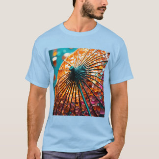 T-shirt "Tee parapluie à rayonnement diamant"