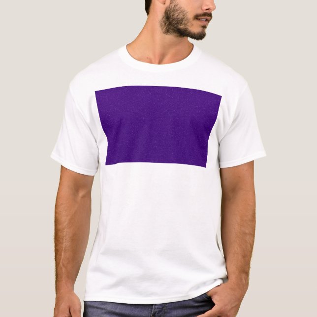 T-shirt Tee - Personnaliser de l'indice de bruit pourpre d (Devant)