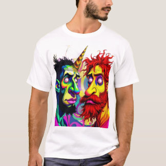 T-shirt Tee pour Unisex I Rebel Art Tee I Imaginaire Tee
