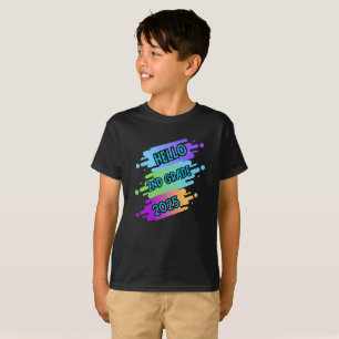 T-SHIRT TEE RETOUR À L'ÉCOLE, 2E ANNÉE, PREMIER JOUR D'ÉCO