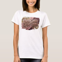 Tee Rouge Vibrant HIGH CLASS EVERYTHING