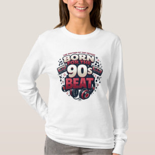 T-shirt Tee-shirt à manches longues pour femmes ADOM 90's 