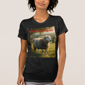 T-shirt Tee-shirt ajusté élégant 8K Mouton Nature