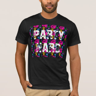 T-shirt Tee - shirt au néon dur de partie