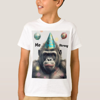 T-shirt Tee - shirt avec Gorilla pour garçons