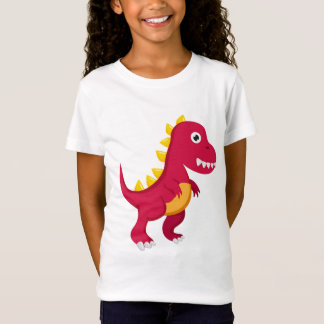 T-Shirt Tee Shirt Basic Fille Dinosaure