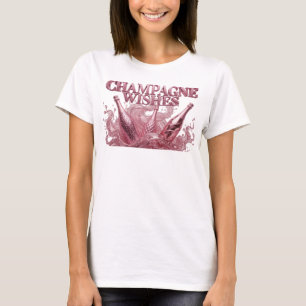 T-shirt Tee-shirt Chic Rouge VOEUX DE CHAMPAGNE