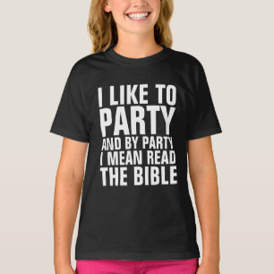 T-shirt Tee - shirt Christian Kids BY PARTY JE VEUX DIRE L