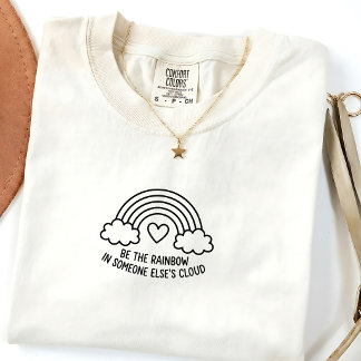 T-shirt Tee-shirt citation Arc-en-ciel, Cadeau pour Elle,